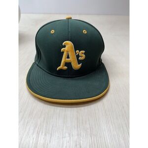 The Game PRO‎ Flex Hat A'S DC Logo Size Small High Quality Material  Green